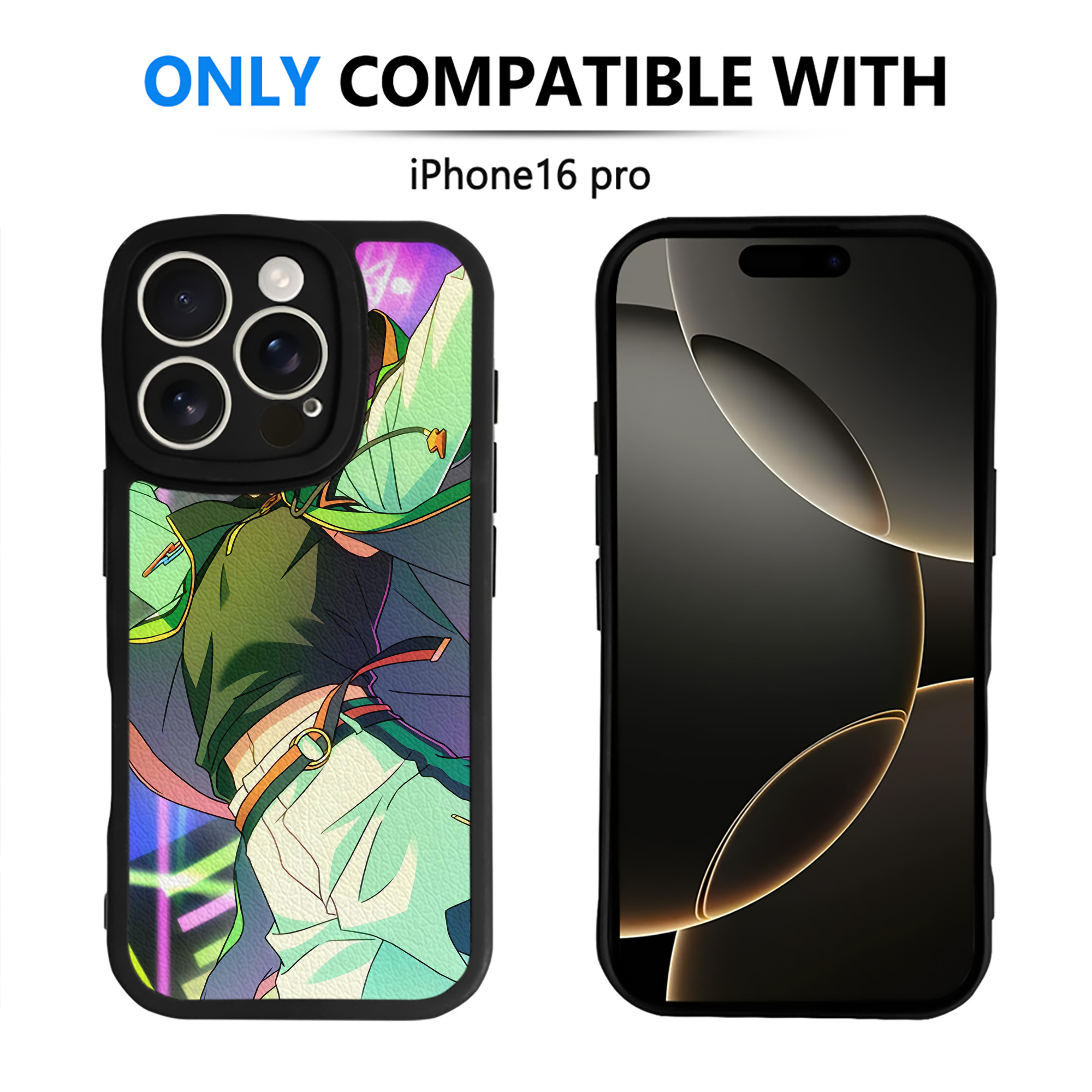 （画像用） あんさんぶるスターズ! Ensemble Stars 【iPhone 16シリーズ対応】シリコンスマホケース（レザー調） 材質：シリコン